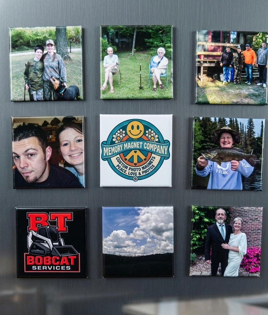 2" x 2" Custom Photo Magnets